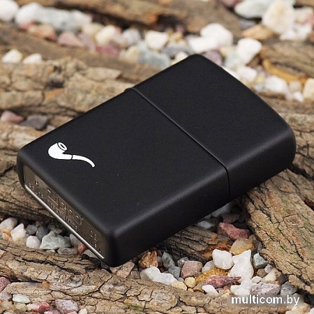 Зажигалка Zippo Pipe 218PL Black Matte