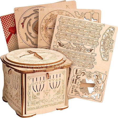 Шкатулка для украшений Славянская столица Конструктор Secret Lock Box