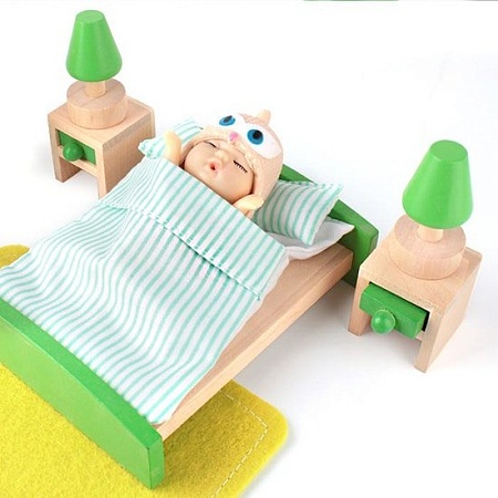 Аксессуары для кукольного домика Darvish Спальня DV-T-2622