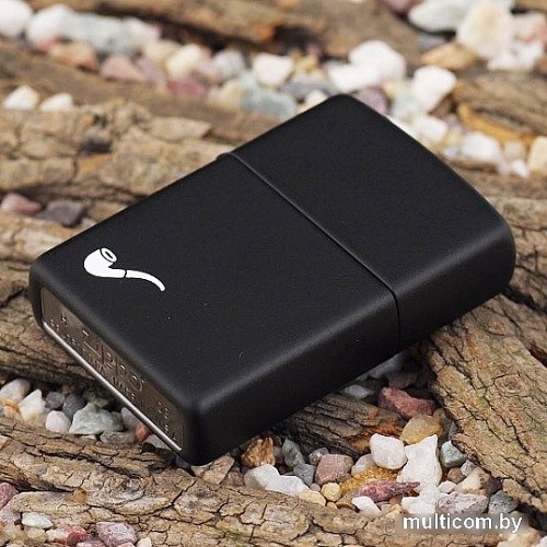 Зажигалка Zippo Pipe 218PL Black Matte