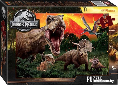Пазл Step Puzzle Парк юрского периода 82226 (104 эл)