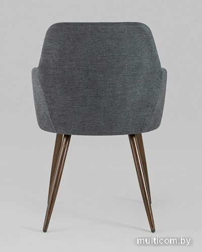 Стул с подлокотниками Stool Group Кинг (серый)