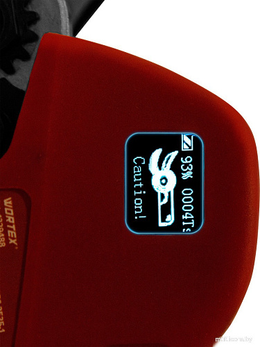 Секатор Wortex CBS 2535-1 1329489 (с 1-им АКБ, кейс)