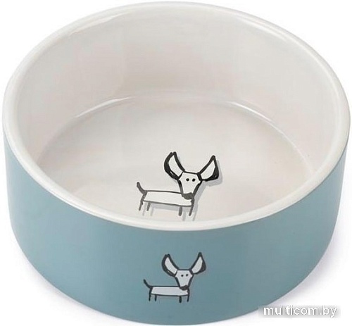 Миска Beeztees Limi 651521 (голубой)