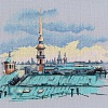 Набор для вышивания Овен Крыши Санкт-Петербурга 1472
