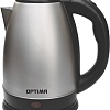 Электрический чайник Optima EK-1808SS (матовая нержавеющая сталь)