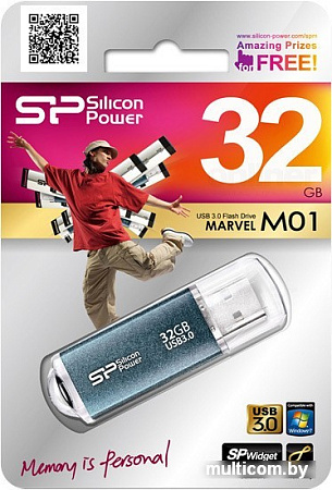 USB Flash Silicon-Power Marvel M01 8GB (SP008GBUF3M01V1B)
