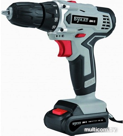 Шуруповерт БУЛАТ ДАБ-12 АКК (с 2-мя АКБ)