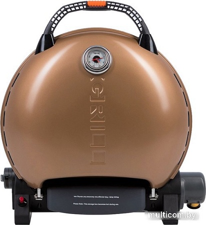 Портативный газовый гриль O-grill 700T (золотистый)