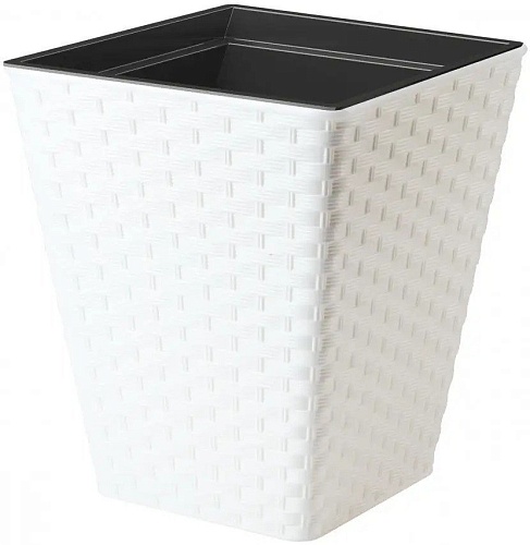 Кашпо Form-Plastic Rattana FP-3880-011 (белый)