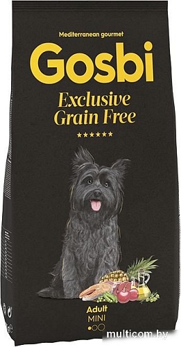 Сухой корм для собак Gosbi Exclusive grain free adult mini 2 кг