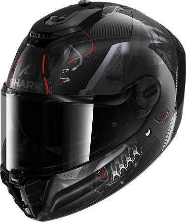 Shark Spartan Rs Carbon Xbot (р. L, карбон/черный/красный)
