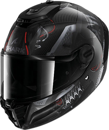 Shark Spartan Rs Carbon Xbot (р. L, карбон/черный/красный)