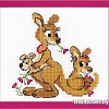 Набор для вышивания Риолис Где гуляли кенгуру № 1786