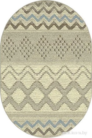 Ковер для жилой комнаты Moldabela Delta Овал 8221 2 43255 (1.2x1.7)