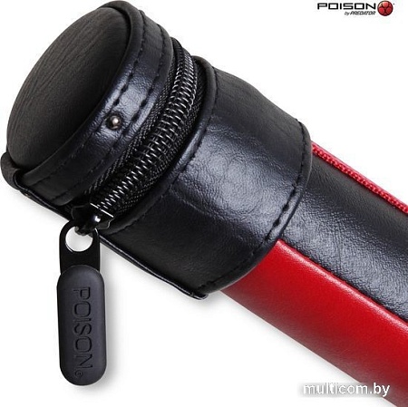 Чехол для кия Poison Armor Velcro 06183 (красный/черный)