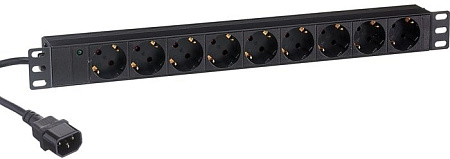 Блок розеток ExeGate ServerPro PDU-19H906 Al-9S-C14-2.5CU