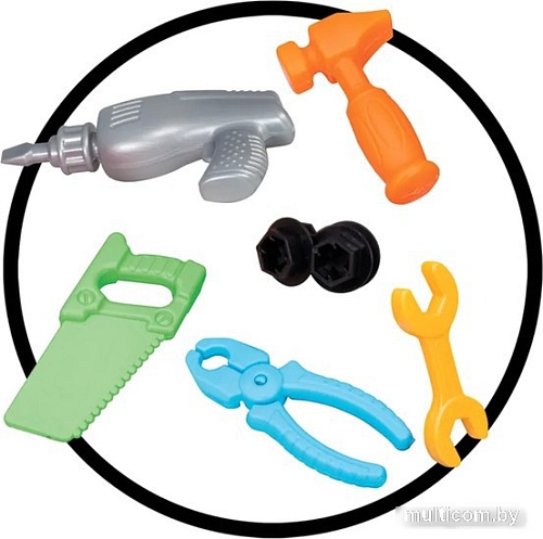 Набор инструментов игрушечных Dede Столярная мастерская Technic 01702