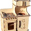 3Д-пазл Polly Набор мебели в большой кукольный домик - кухонный гарнитур