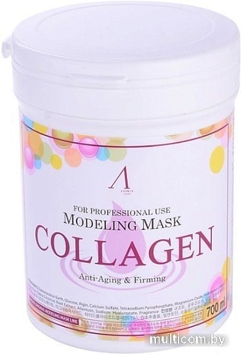 Anskin Маска альгинатная Collagen Modeling Mask 700 мл