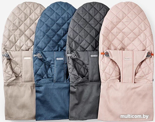 Шезлонг BabyBjorn Bouncer Bliss (cotton/anthracite)