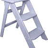 Лестница-стремянка Wood Step SFK-3(L) (3 ступени, белый)