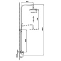 Душевая система Frud F24001