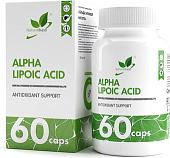 Витамины, минералы NaturalSupp Альфа липоевая кислота (Alpha lipoic acid), 60 капсул