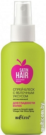 Спрей Belita Satin Hair Сверкающие волосы с яблочным уксусом 150 мл