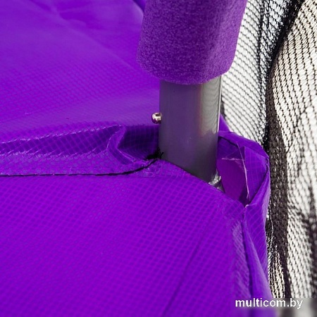 Батут Calviano Outside Master Purple 252 см - 8ft (внешняя сетка, с лестницей)