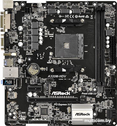 Материнская плата ASRock A320M-HDV