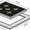 Варочная панель MAUNFELD EVCE.775.SM.T-BK