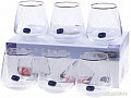 Набор стаканов для воды и напитков Bohemia Crystal Sandra 23013/Q9107/290
