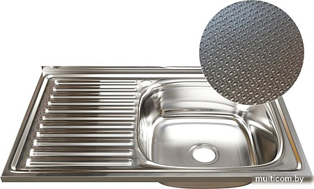 Кухонная мойка Mixline R 555233 (с сифоном)
