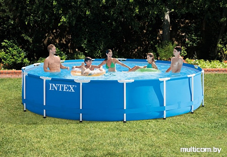 Каркасный бассейн Intex Metal Frame 28240NP (457x84)