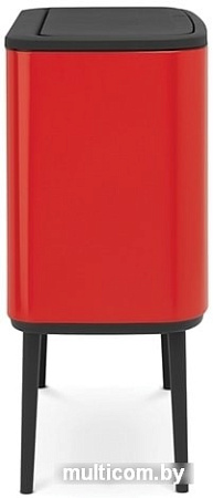 Brabantia Bo Touch Bin 11+23 л (пламенный-красный)