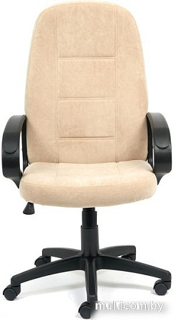 Офисное кресло TetChair СН-747 флок (бежевый)