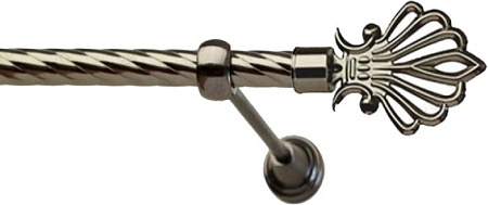 Lm Decor Веер (антрацит, витая, 2м 16мм, 1 ряд)