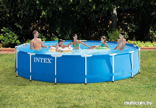 Каркасный бассейн Intex Metal Frame 28240NP (457x84)
