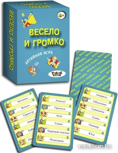 Настольная игра Topgame Весело и громко 01553