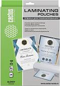 Пленка для ламинирования CACTUS глянцевая A4, 100 мкм, 25 л
