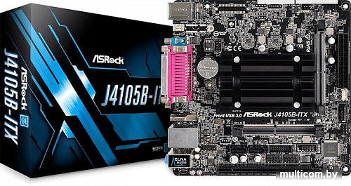 Материнская плата ASRock J4105B-ITX