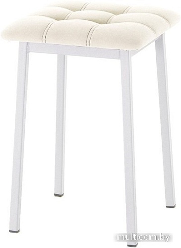 Табурет AMC Comfort 7.5.3 (ткань, бежевый/серебристый)