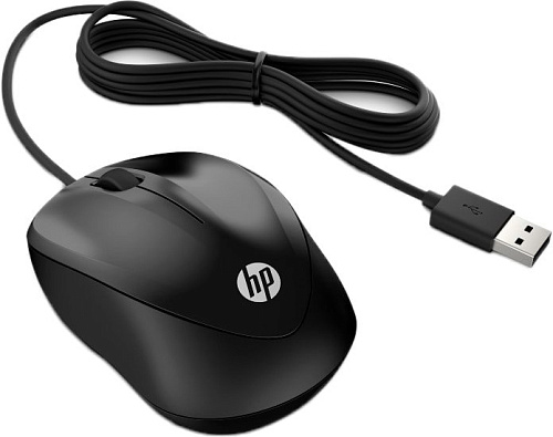 Мышь HP 1000 (черный)
