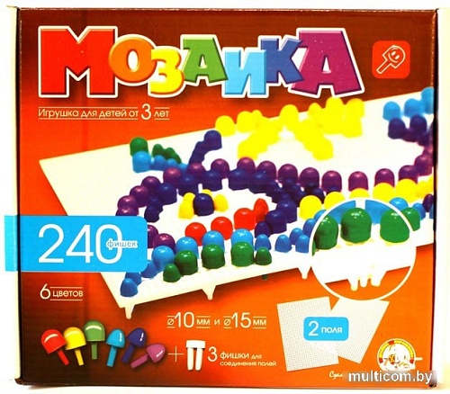 Мозаика/пазл Десятое королевство Пластмассовая для детей 00983