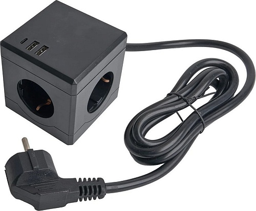 Удлинитель Stekker HM10-41-01 49657