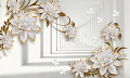 Фотообои Citydecor Цветочная абстракция 8 3D 450x270