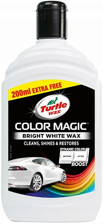 Turtle Wax Полироль Color Magic Bright White Wax 500 мл 52712
