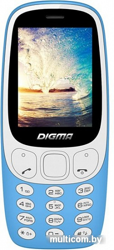 Мобильный телефон Digma Linx N331 2G (голубой)