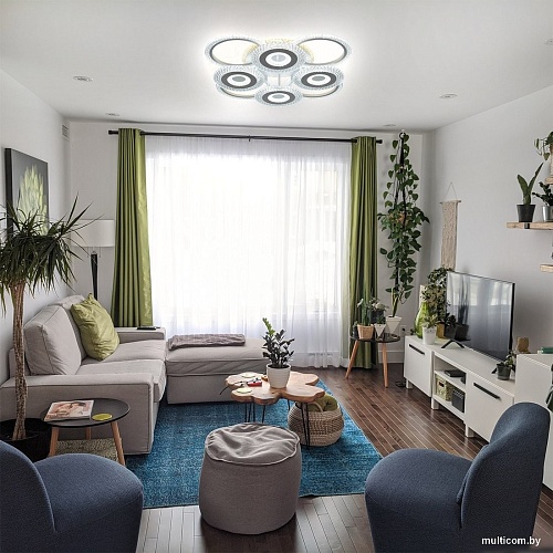 Припотолочная люстра Escada 10276/8 LED (белый)